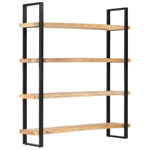 Rustika Rowe -  4-Tier Bookcase 160x40x180 cm Rough Mango Wood